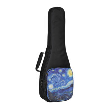 Ukulele Gig Bag Shockproof Padded Backpack Carry Case With Comfortable Straps 23Inch For Music Lessons