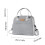 Comfortable Handle Bag for Meals Large Capacity-Wine red 4