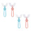 Σετ οδοντόβουρτσας για μωρά με αντικαταστάσιμη κεφαλή βουρτσίσματος, παιδική 1