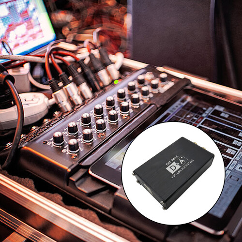 Haltbarkeit Aluminium-USB-Decoder USB-Audioschnittstellen bieten 2
