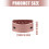 Kit d'entretien professionnel de fermoir de verrouillage-Or Rose 3