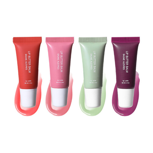 Getinte lippenboterbalsem Conditionerend lipmasker en-Model A