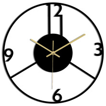 Einzigartige 3D-Muster-Wanduhr, batteriebetriebene-JSCC002