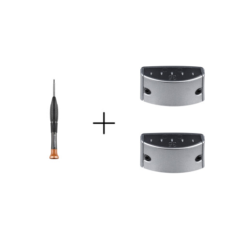 Multiple Purpose Headphone Repair Kit Including-silver gray