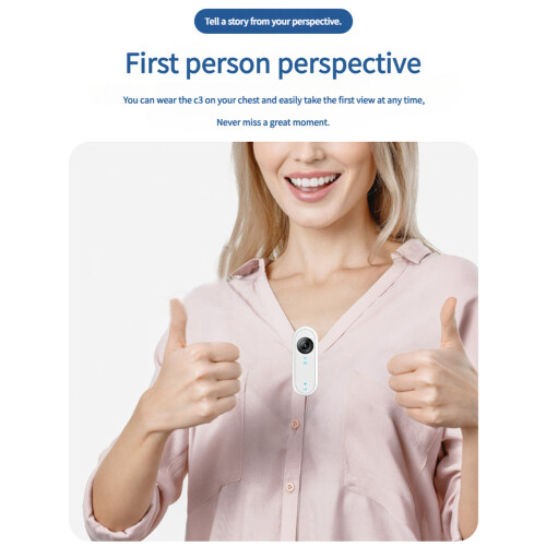 Extreme Thin Thumb Camera 1080P Recording Impermeable-128g 2