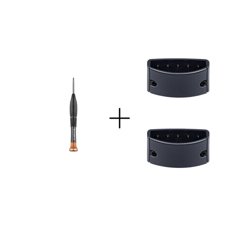 Cure Locking Clips with Strong Metal Screwdriver for- Titanium