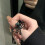 Dark Aesthetic Moonstone Ring Edgy Spiders Design-White 7