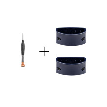 Not Slip Ear Cushion Clips & Small Screwdriver Tool-Navy Blue