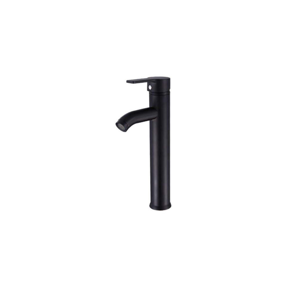 Tall Bathroom Faucets With Matte Black Finish, Vessel Sink Compatibility Solid Brass Construction Bathroom Sink Faucet, For Easy Installation And Sing 9466005060868