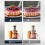Multiple Corner Firing Display Case-Three color dimming  30cm 6