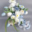 Décorations de mariage de fleurs artificielles pour cérémonie, 6