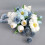 Décorations de mariage de fleurs artificielles pour cérémonie, 4