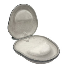 Reinforced Foam Headphone Protective Case, slender-Gray
