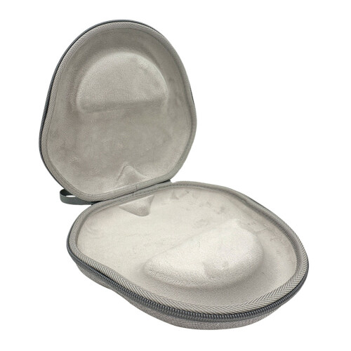 Reinforced Foam Headphone Protective Case, slender-Gray