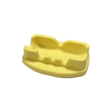 Actiecamera desktop siliconen basis voor 360 antislip auto-geel