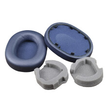 Vervangende oorkussens voor WH-1000XM5 hoofdtelefoon spons-Blauw