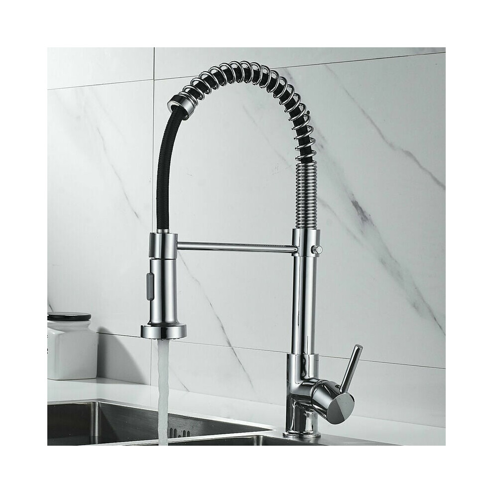 High-Arc Kitchen Sink Faucet, Two Function Stream Spray Pull Down Sprayer For Flexible Usage Scenarios 9466005068338