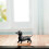 Dackel-Statue, stehend, langer Hund, Skulptur, Figur, 4