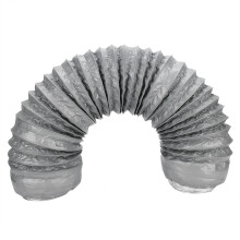 HVAC-ventilationskanalslang med brusreducering och isoleringsfunktioner Aluminiumfolie ståltrådsförstärkt PVC-lager flexibel kanalslang för