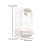 Mangeoire pour oiseaux transparente, distributeur-Genting Blanc 4