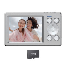 Vintaged Style Camera Double Display 16x Digital Zoom 1080P-32G