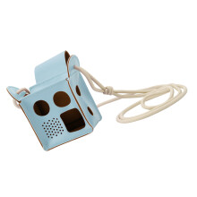 Kids Friendly Organizers Pouch PU Material-Glazed grass color