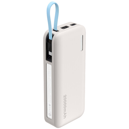 Permanent Elastomer Defender For 20000mAh Battery Pack-Gray