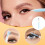 6Pieces Triple Function Eyelashes Grooming Tools Compact-Gold 2