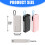 Permanent Elastomer Defender For 20000mAh Battery Pack-Gray 4