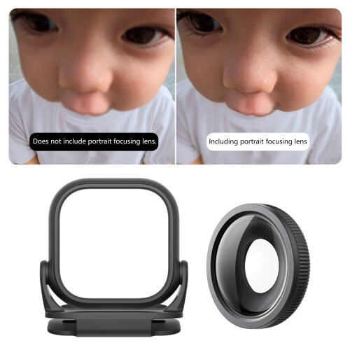 Plastic Clip On Camera Lens For Capturing Kids Low Angle Moment 1
