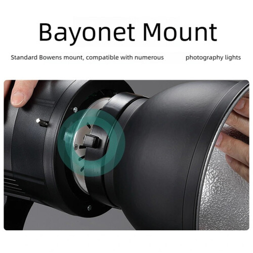 55 Degree Aluminum Scintillate Light Reflector for Professional 1