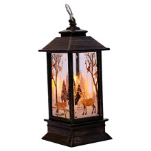 Luce notturna decorativa natalizia, sicura, a batteria, dimensioni maggiorate per un posizionamento perfetto in qualsiasi stanza, valorizza sia