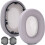 1 paire de coussinets d'oreille de remplacement-Poudre de Rose 1