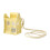 Electronics Pouch For Mini 2024 Machine Adjustable-Yellow 1