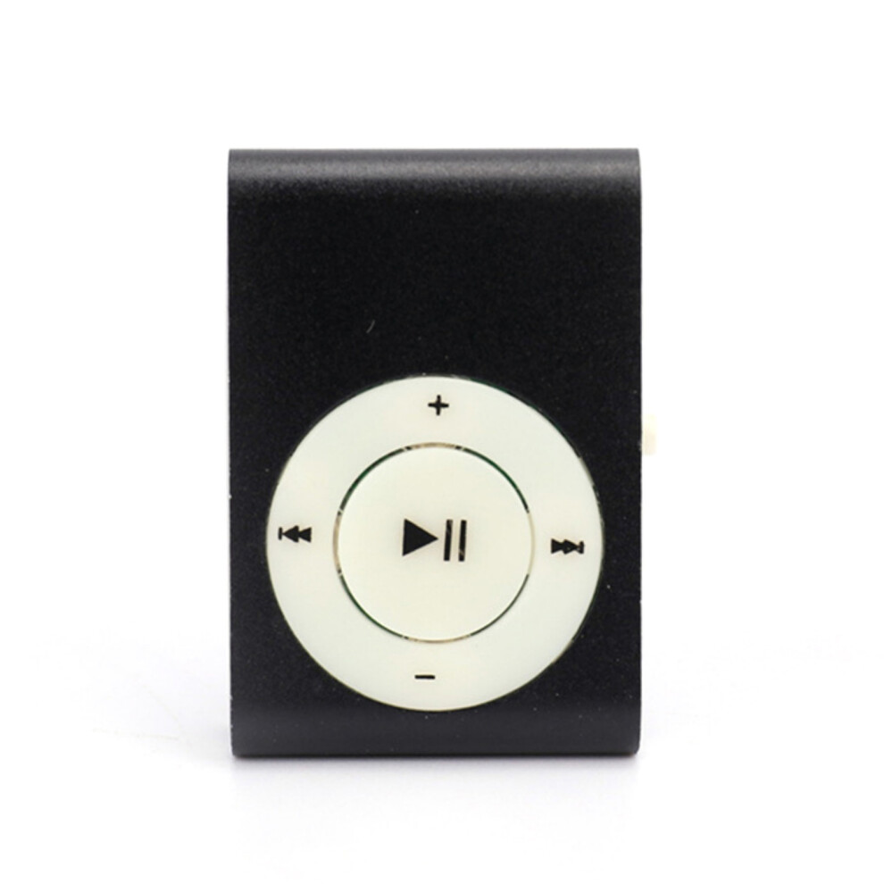 Handfree Metal Mp3 Device Memory Expansion Capability- Black 7709000198283