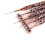 Professionelles doppelseitiges Nail-Art-Liner-Pinsel-Set, 7