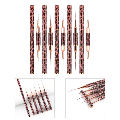 Professionelles doppelseitiges Nail-Art-Liner-Pinsel-Set, 1