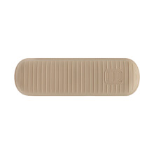 Reise-Make-up-Pinselhalter, trendiger, tragbarer-Khaki Klein