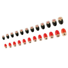 24 Stück Mandel-Nagelpresse, schnelle Anwendung, französische