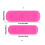 Reise-Make-up-Pinselhalter, tragbarer-Rose rot groß 4