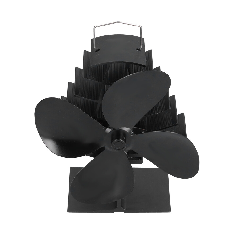 Silent Heat Powered Stove Fan Efficient Thermoelectric Air Circulator For Wood Fireplaces No External Power Needed 9198585900035