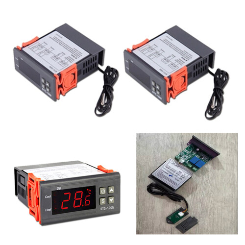 Thermostat réglable, moniteur d'humidité, réglage de la-12V 2