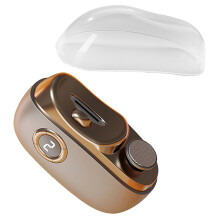 2 in-1 elektrische nagelknipper nageltrimmer-Grijs goud
