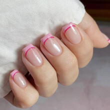 Amandel Druk op Nagel Kunstmatige Fake Nail Tips Volledige