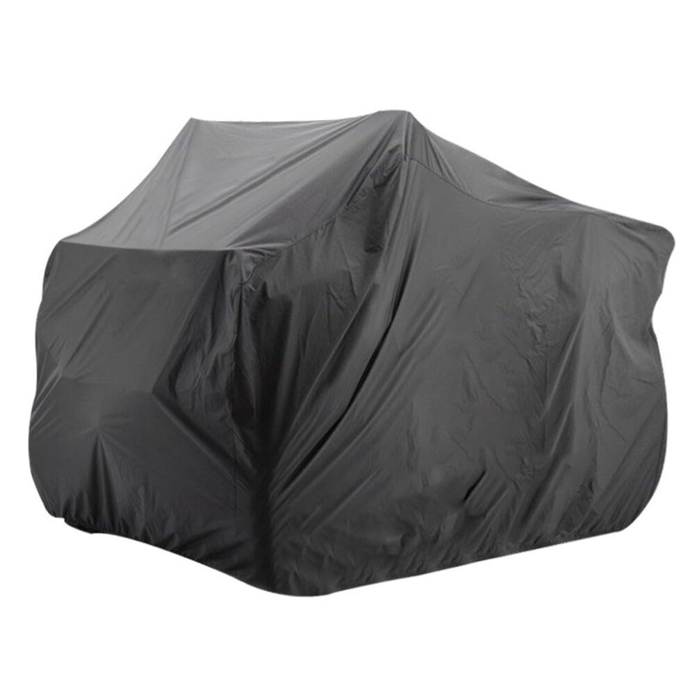 Waterproof Uv Protection Atv Utv Cover, Heavyduty Windproof Outdoor Vehicle Protector, Black 9067246303051