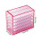 Acryl 5 Layer Clear Wimper Opbergdoos, Make Display-Blauw 4