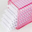 Acryl 5 Layer Clear Wimper Opbergdoos, Make Display-Blauw 6
