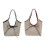 Damen-Tasche mit Henkel, einfache Handtasche, passende-Schwarz 2