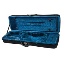 Violin Square Box Oxford Cloth Case 4/4 3/4 1/2 1/4 Sizes FoamPadded Instrument Case