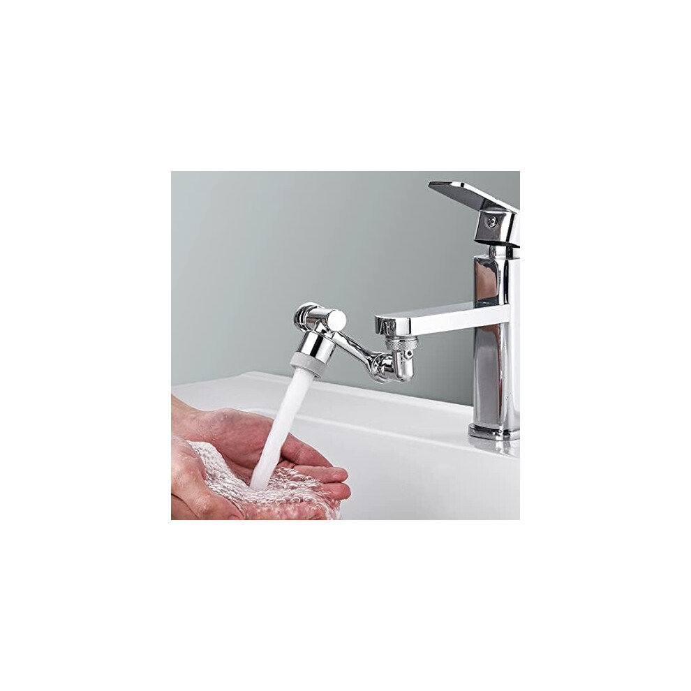 1080 Degree Rotation Universal Splash Proof, Child-Friendly Design Faucet Extender For Kitchen Dining Room Courtyard, Rotating Faucet Aerator Extender 9466005079945